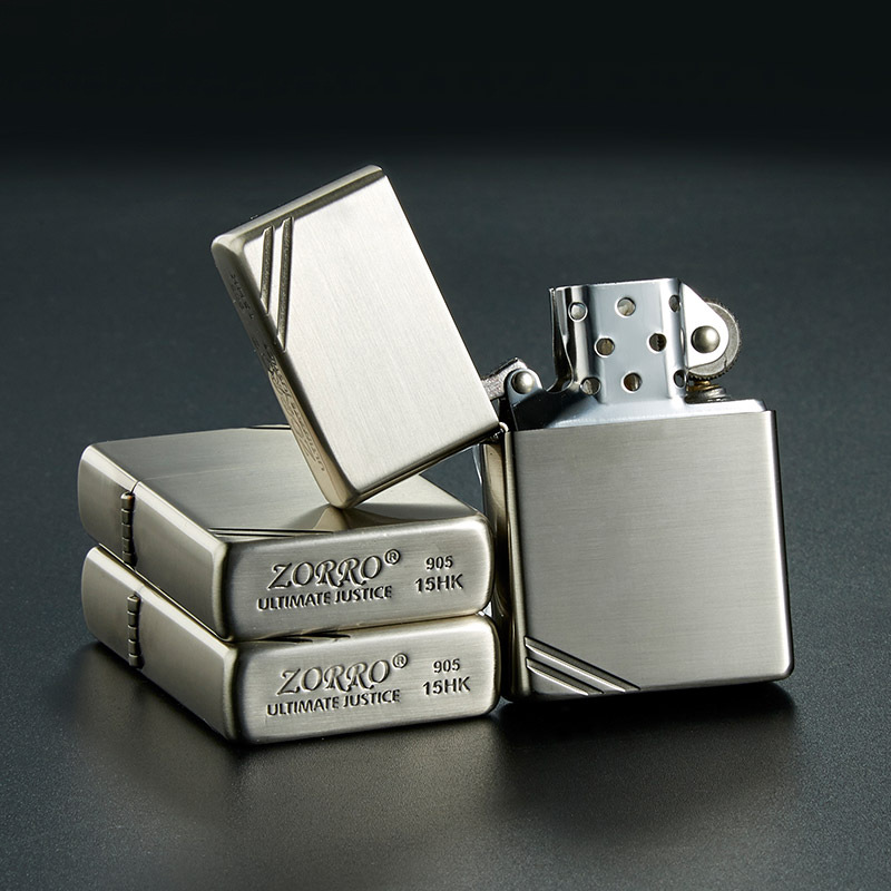 Lighter Insert Zippo - ZORRO puur koper winddicht metaal gepersonaliseerde