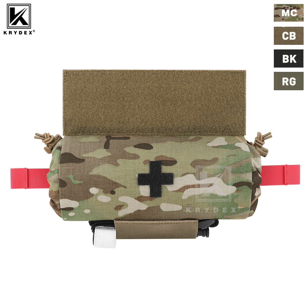 Edc Carry Case - KRYDEX Tactische EHBO Trauma Pouch Roll