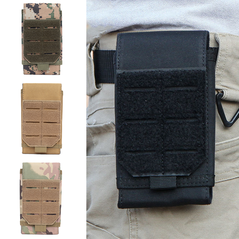 Edc Carry Pack - Outdoor Molle Telefoonzakje Tactische Heuptas Camping