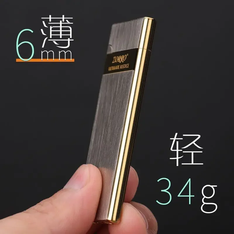 Lighter Insert Zippo - Zorro Ultradun, gemakkelijk te plaatsen sigarettenkoker,