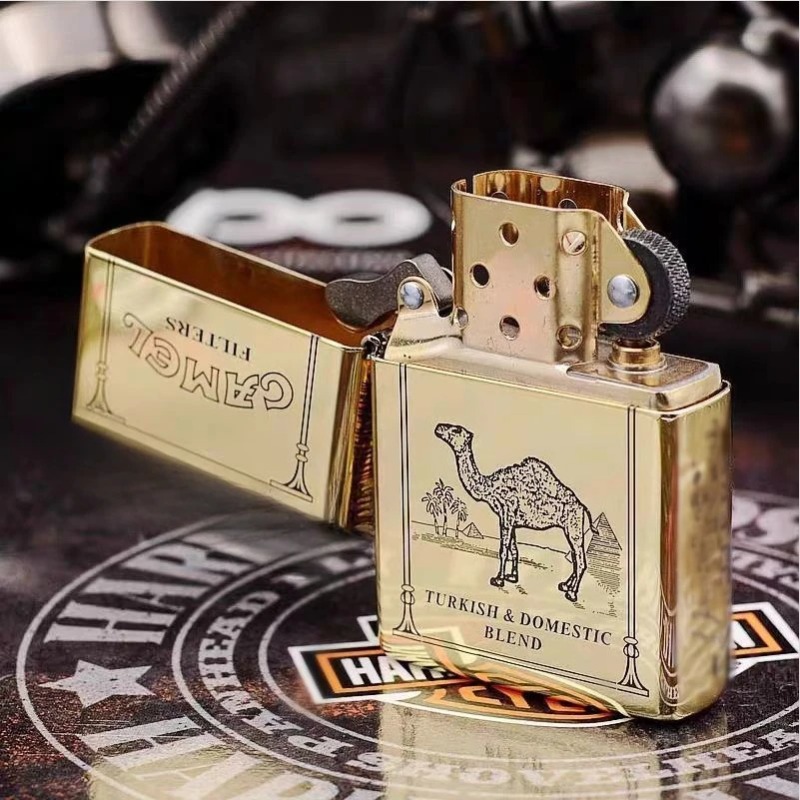 Lighter Insert Zippo - 2026 Nieuwe High-End Aansteker, Camel Winddichte