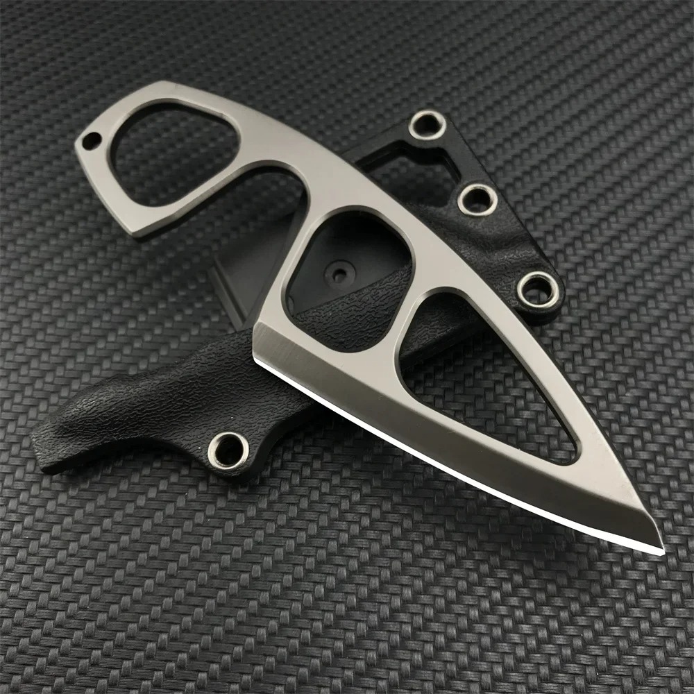 Hoogwaardig nekmes met 440C le - Edc Carry Fixed Blade Knife recensie en prijs