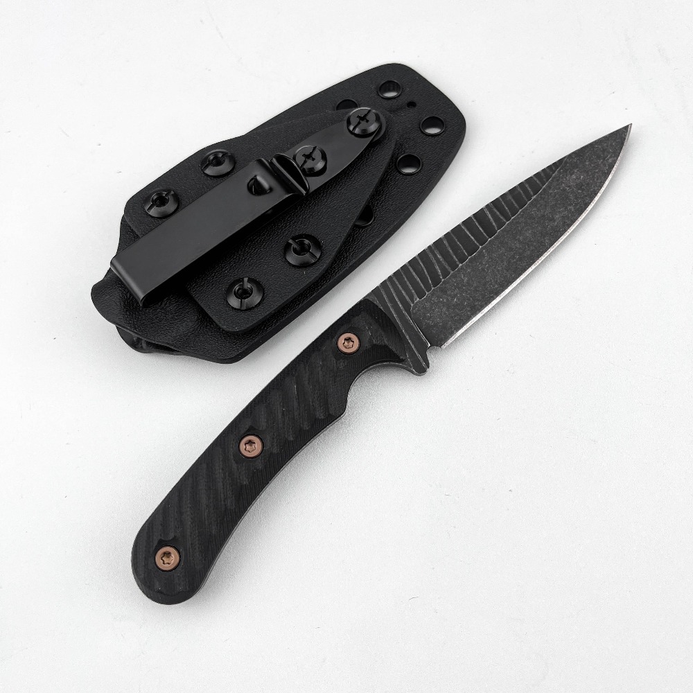 Volledig geïntegreerd bushcraf - Edc Carry Fixed Blade Knife recensie en prijs