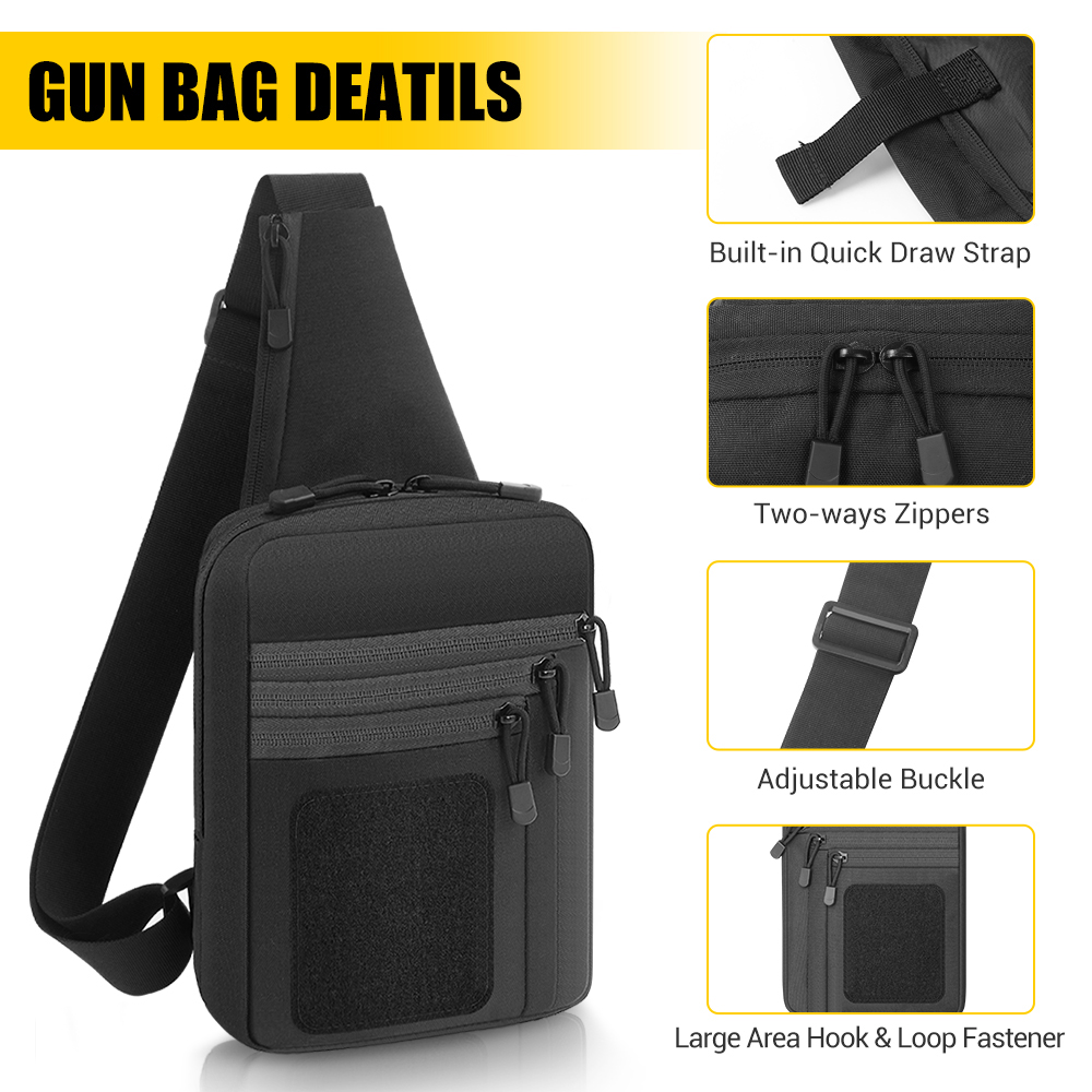 Tactische pistooltas Verborgen - Edc Concealed Carry Bag recensie en prijs