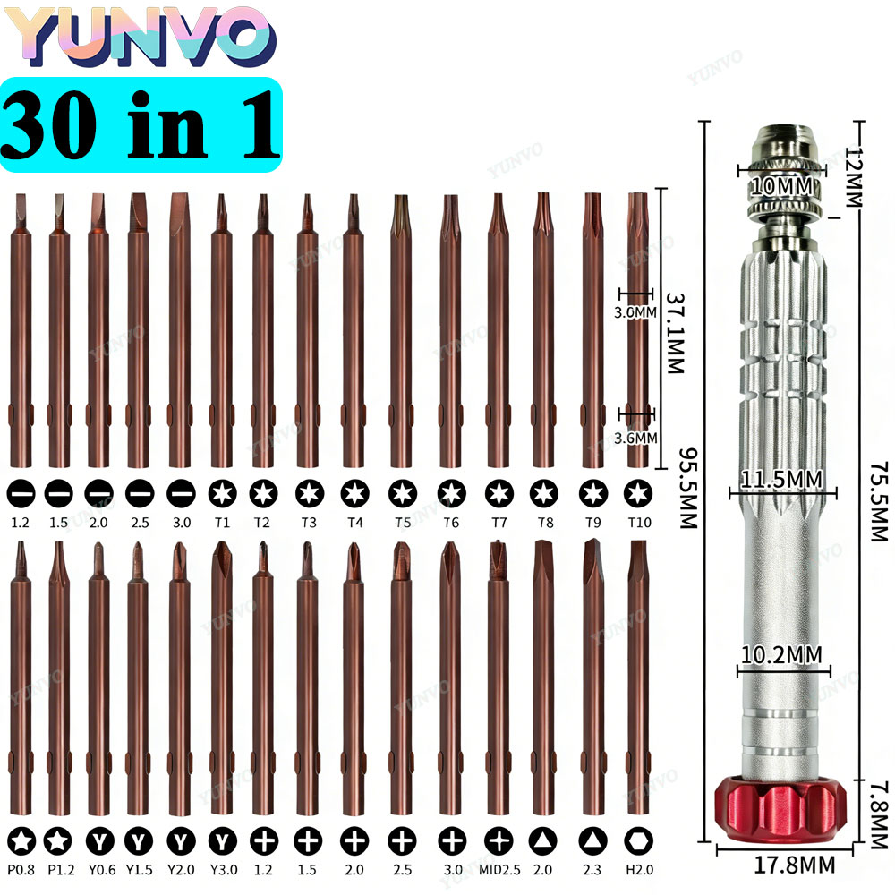 30-in-1 magnetische precisie s - Micro Screwdriver Kit recensie en prijs