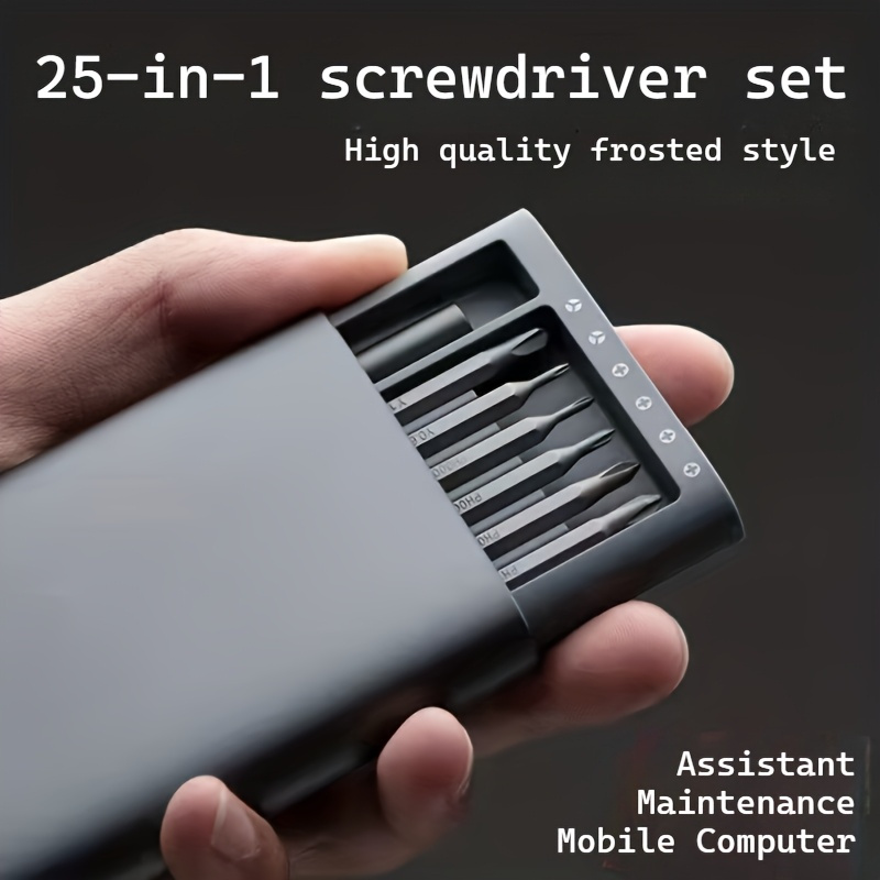 25-in-1 magnetische precisiesc - Micro Screwdriver Kit recensie en prijs
