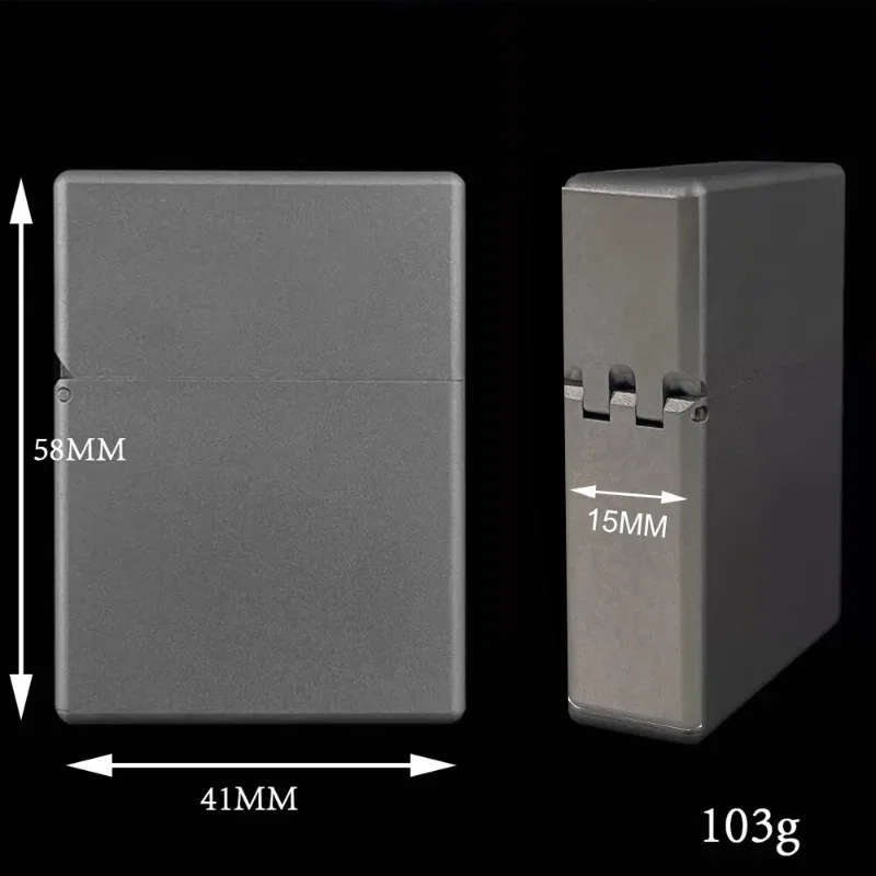 Titanium Shell Winddichte Aans - Lighter Insert Zippo recensie en prijs