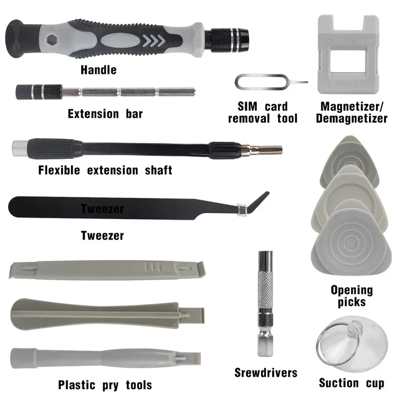 Draagbare 115-in-1 magnetische - Micro Screwdriver Kit recensie en prijs