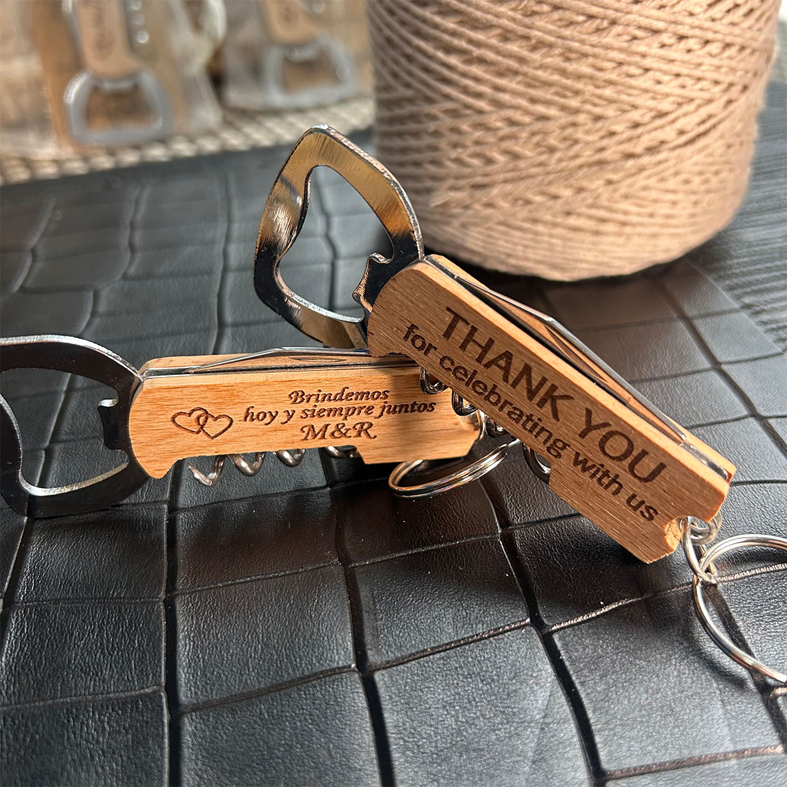 20 pcs/50 pcs Gepersonaliseerd - Bottle Opener Keyring recensie en prijs