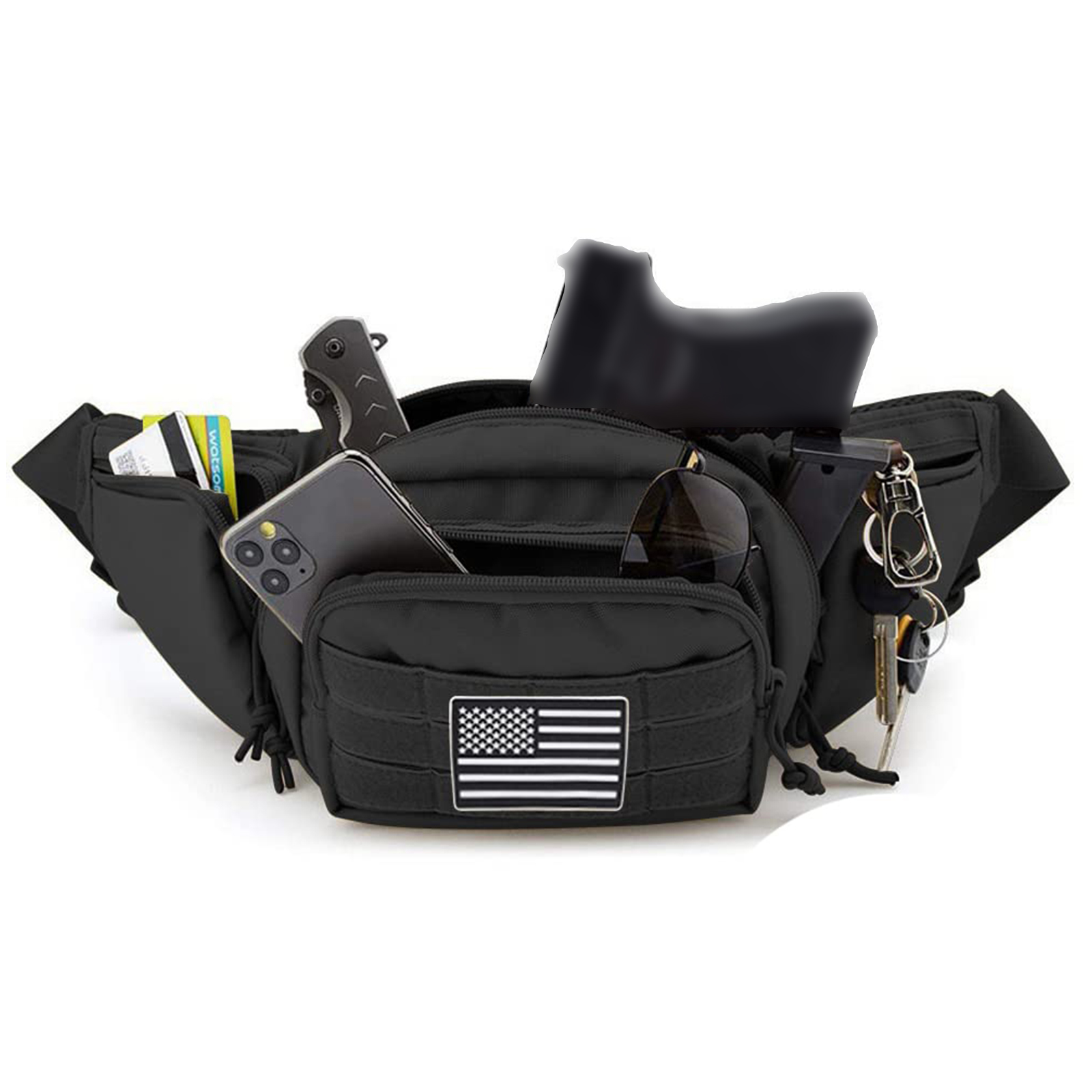 Tactische heuptas pistoolholst - Edc Concealed Carry Bag recensie en prijs